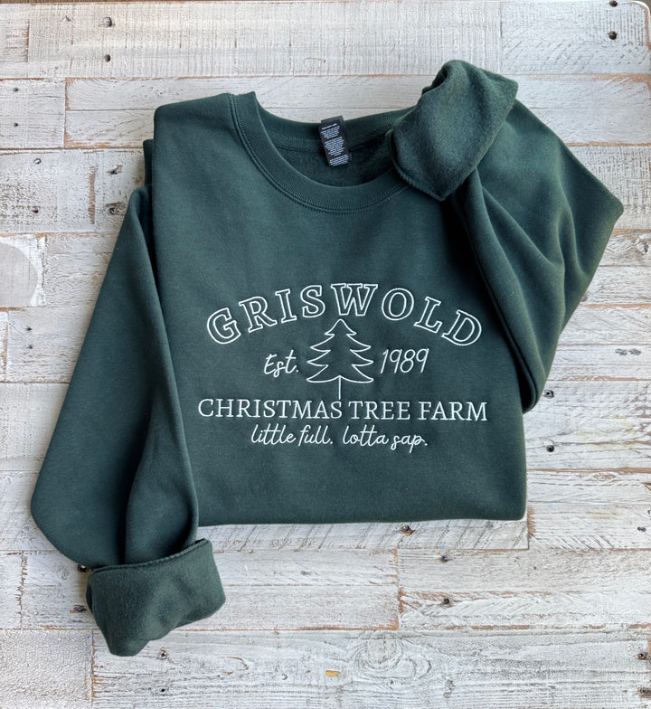 Griswold Christmas Embroidered Sweater