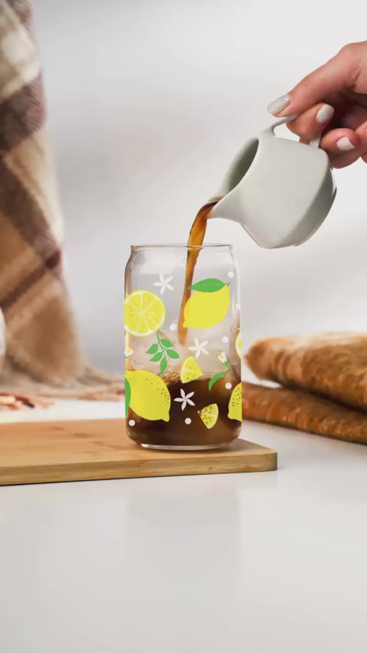 Zestie Lemon Glass Cup